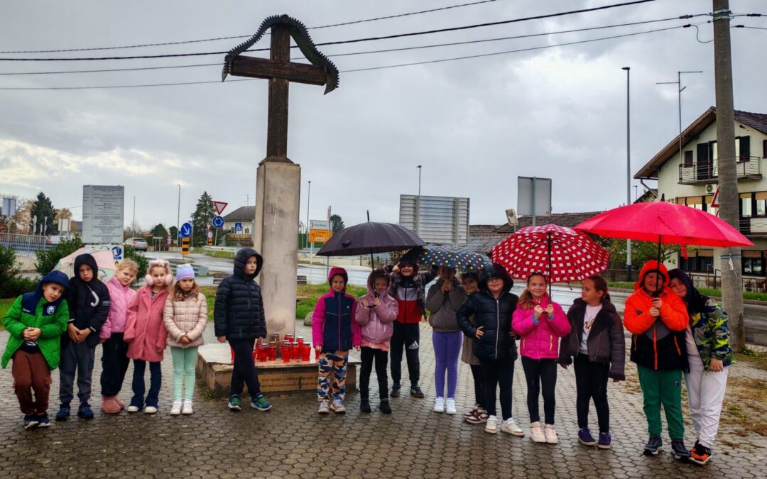 17. 11. 2025. OBILJEŽAVANJE DANA SJEĆANJA NA ŽRTVU VUKOVARA I ŠKABRNJE  U PODRUČNOJ ŠKOLI ŽABNO