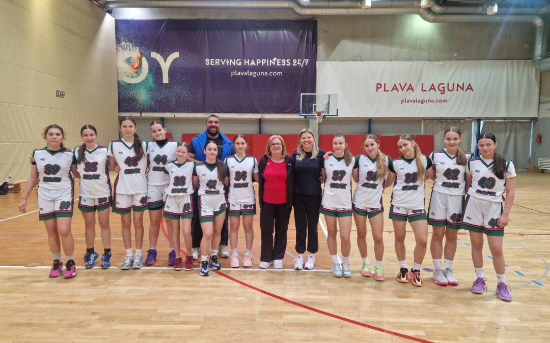 NA DRŽAVNOM NATJECANJU OSNOVNIH ŠKOLA U KOŠARCI ZA DJEVOJČICE, KOJE JE ODRŽANO U POREČU OD 13. DO 15. TRAVNJA 2026., NAŠE SU DJEVOJČICE OSTVARILE IZVRSTAN REZULTAT OSVOJIVŠI 4. MJESTO