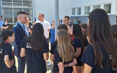 NAŠ GRADONAČELNIK JE, UNATOČ SVOJIM OBAVEZAMA, DOŠAO POZDRAVITI SJAJNU MLADU EKIPU I NJIHOVE TRENERE