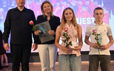 2. LIPNJA SU URUČENE NAGRADE ZA NAJBOLJE REZULTATE U ŠKOLSKOM SPORTU U SISAČKO-MOSLAVAČKOJ ŽUPANIJI