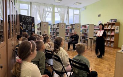 POSJET PRVAŠIĆA ŠKOLSKOJ KNJIŽNICI